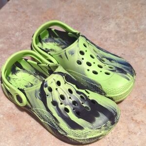 Toddler Boys 11 12 Slip On Sandals No Brand Name Camouflage Look